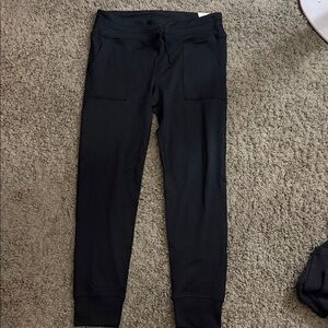 aerie black joggers